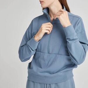 Richer Poorer Women’s Stretch Terry Half Zip Pullover